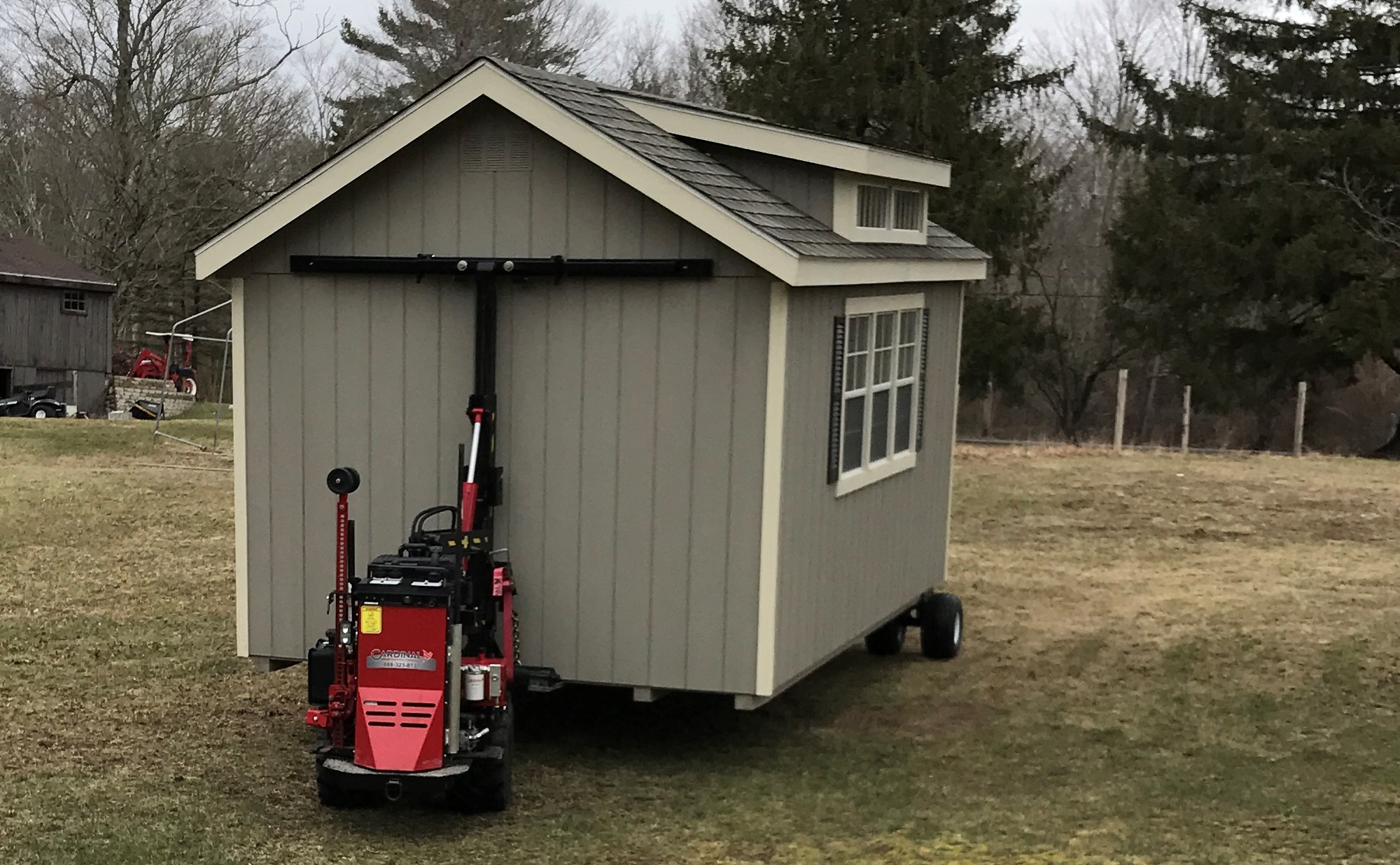 Moving Shed