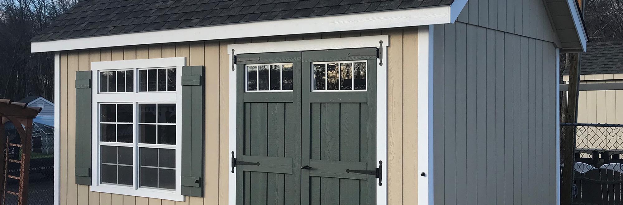 Classic Shed with Double Door