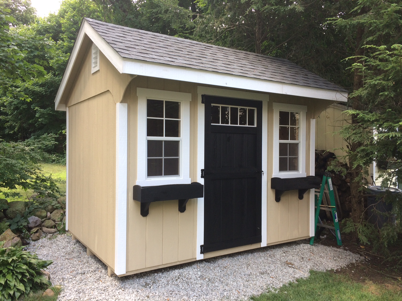 Front of Shed
